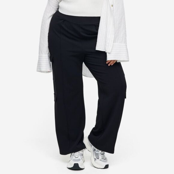 H&M Jersey Cargo Pants size Medium - Picture 1 of 3